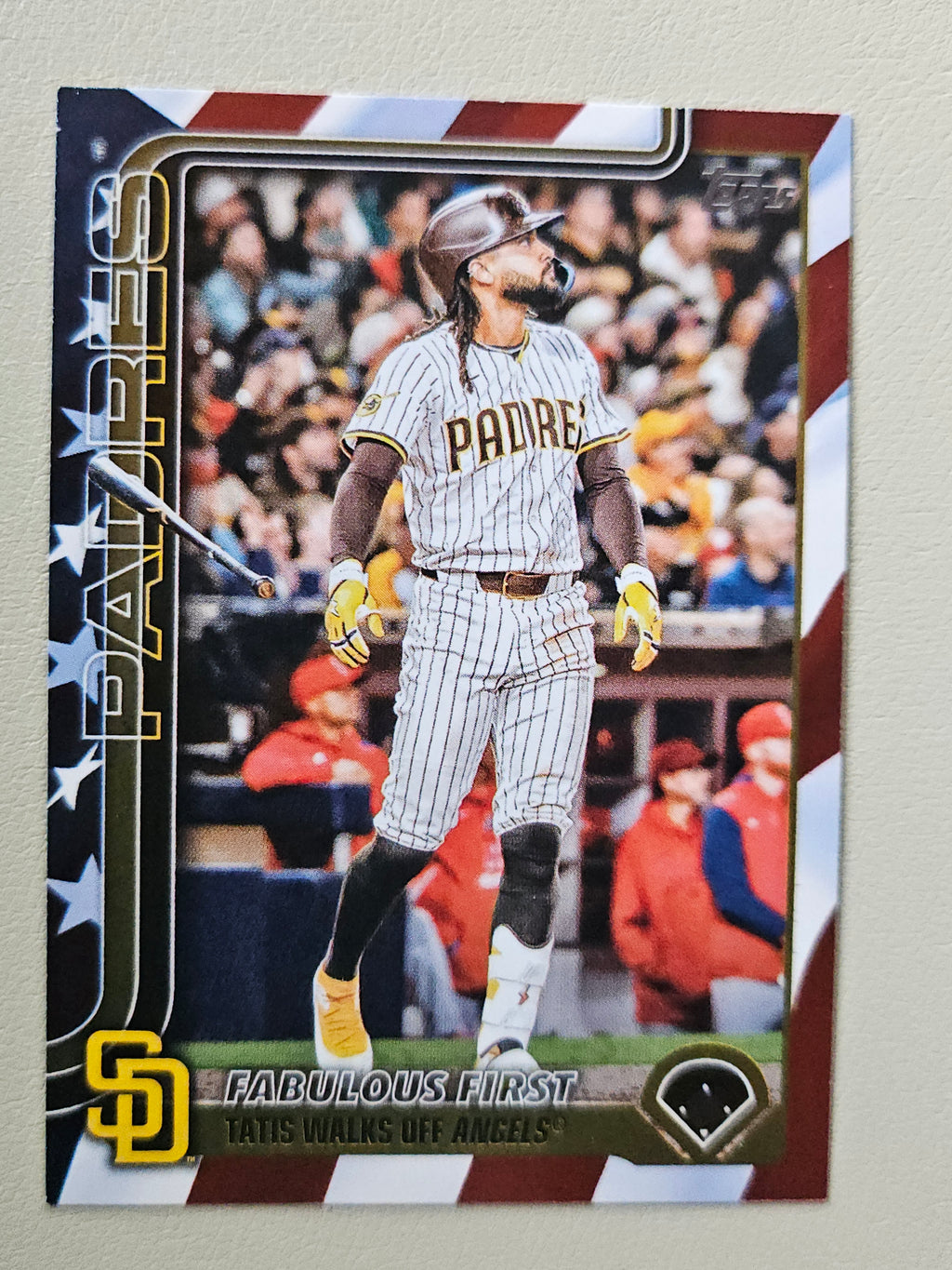 2025 Topps Update #US217 Fernando Tatis Jr. Independence Day #/76