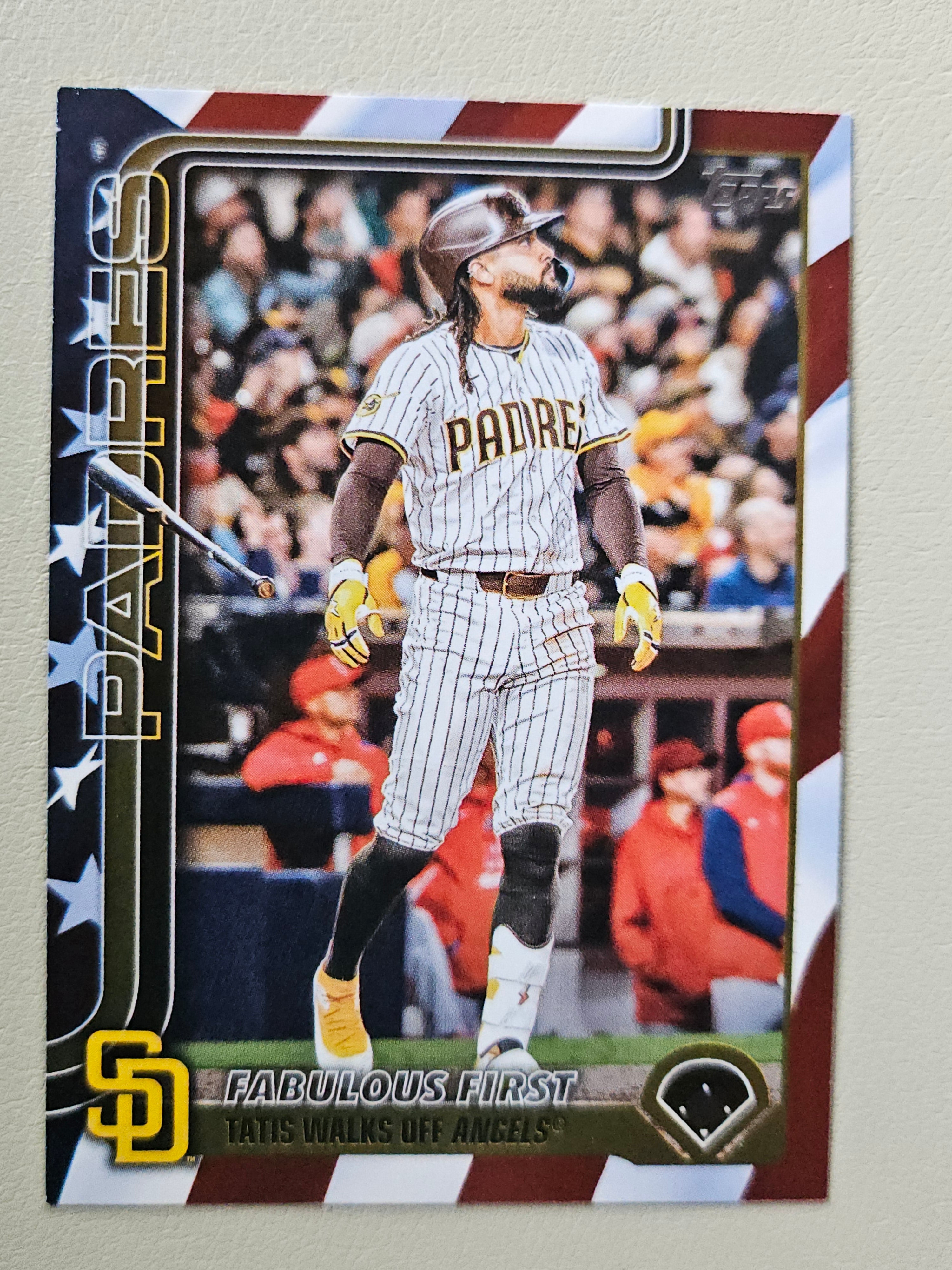 2025 Topps Update #US217 Fernando Tatis Jr. Independence Day #/76