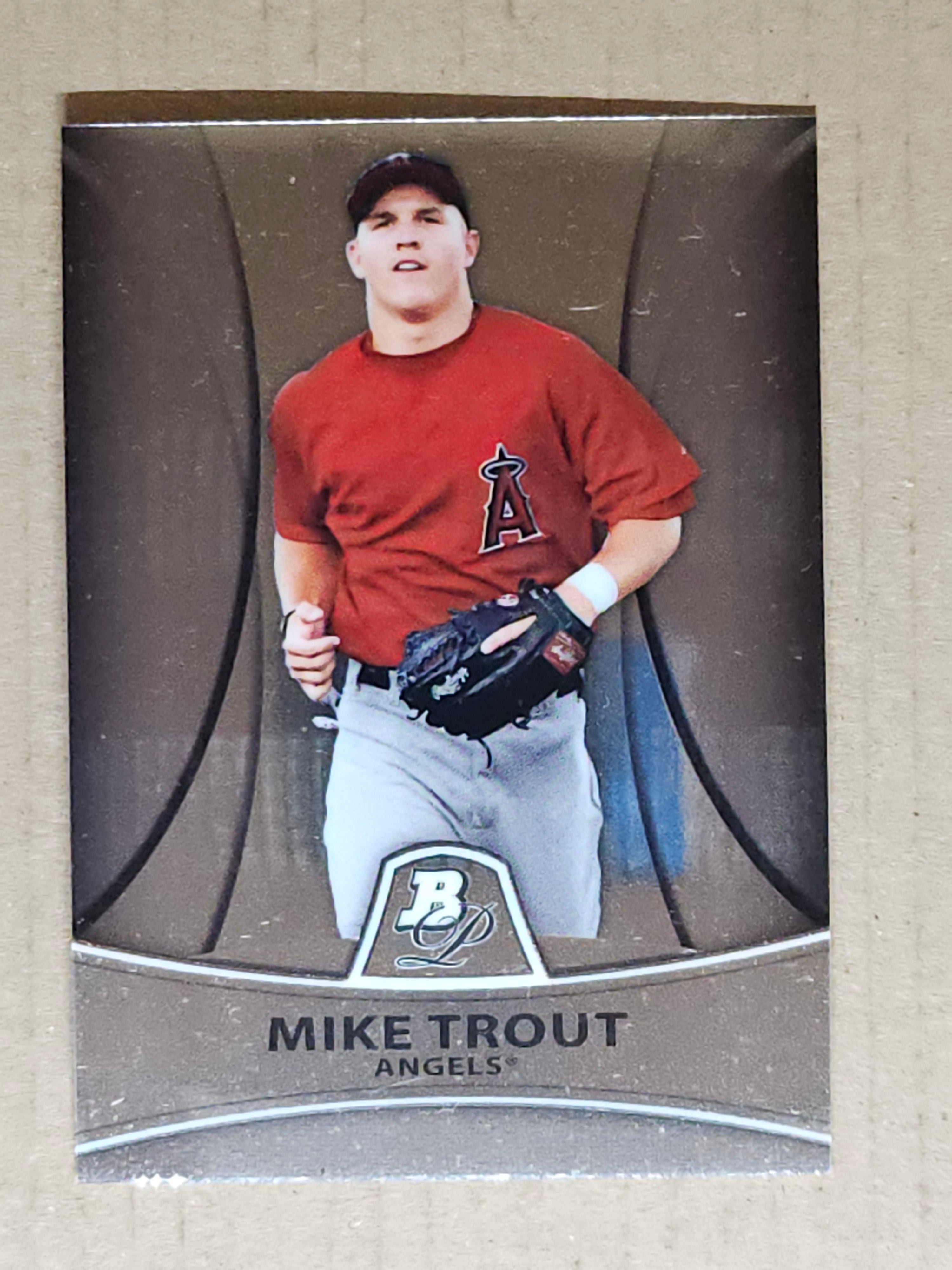 2010 Bowman Platinum #PP5 Mike Trout Prospects
