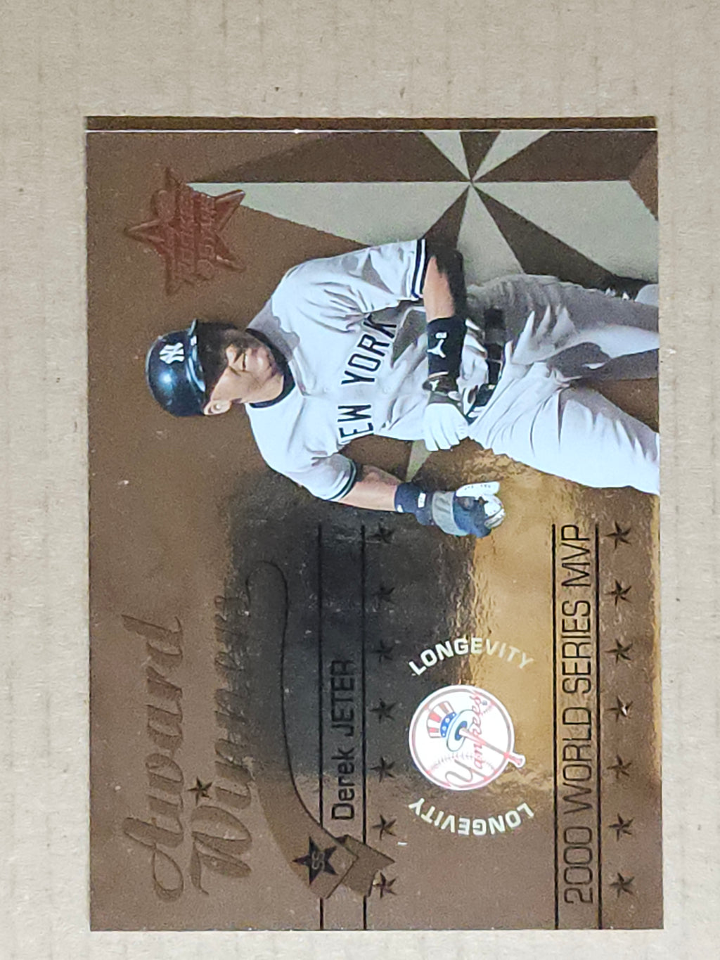2002 Leaf Rookies & Stars #288 Derek Jeter Longevity #/100