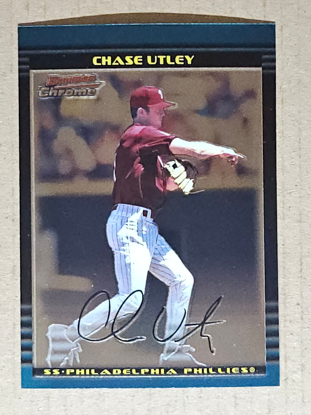 2002 Bowman Chrome #241 Chase Utley