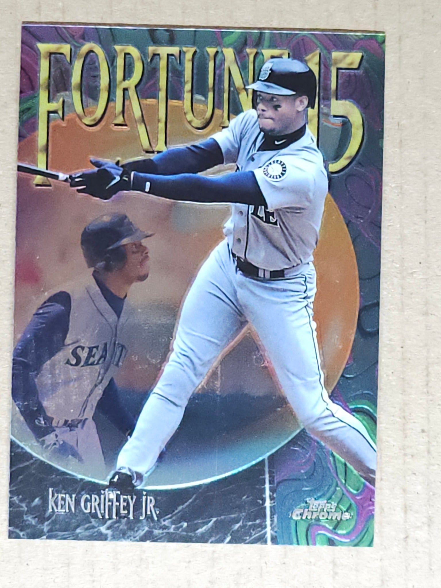 1999 Topps Chrome #FF5 Ken Griffey Jr. Fortune 15
