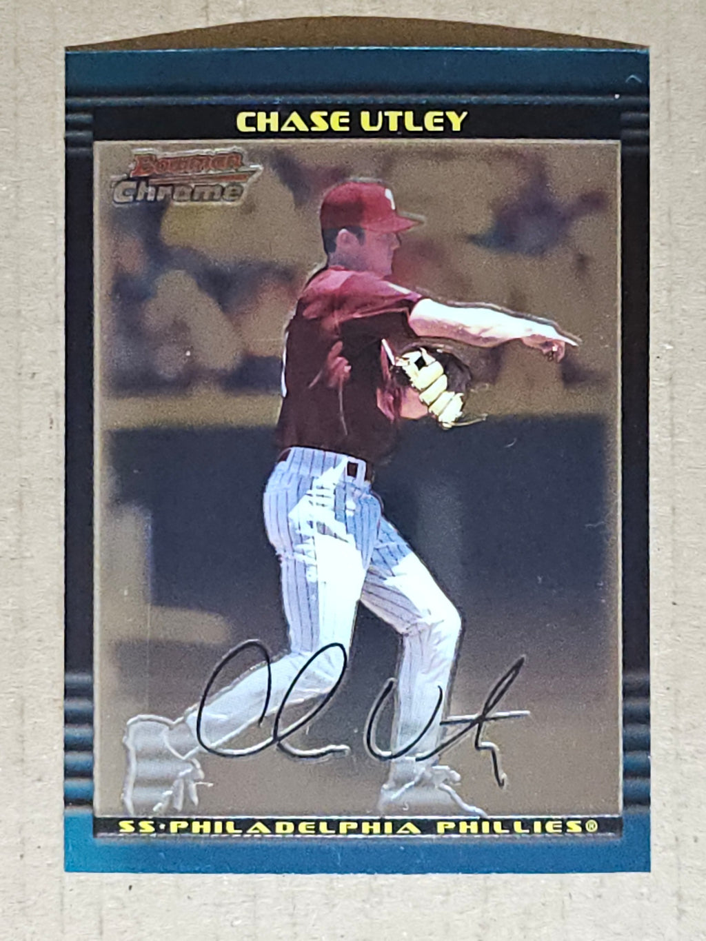 2002 Bowman Chrome #241 Chase Utley