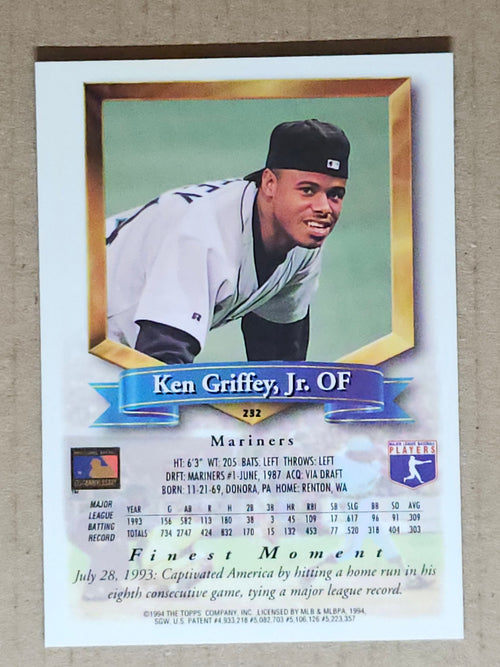 1994 Finest #232 Ken Griffey Jr.