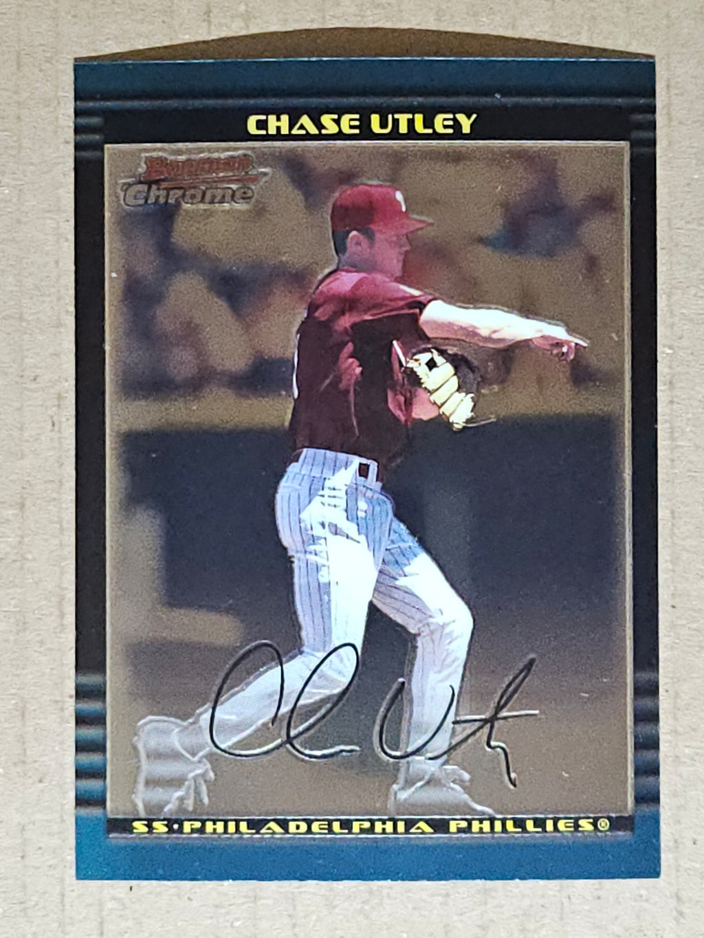 2002 Bowman Chrome #241 Chase Utley