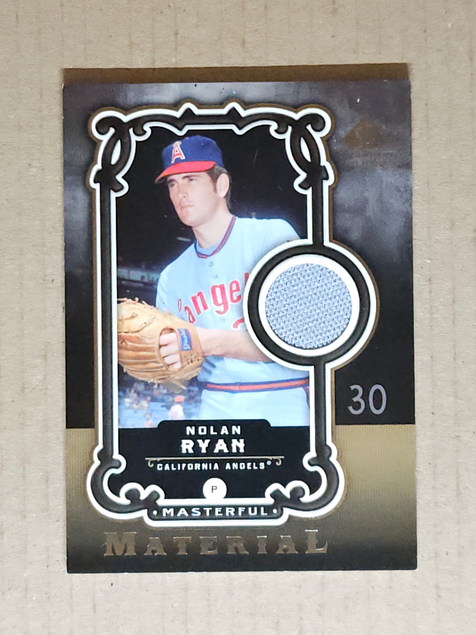 2007 SP Legendary Cuts #MM-NR Nolan Ryan Masterful Materials
