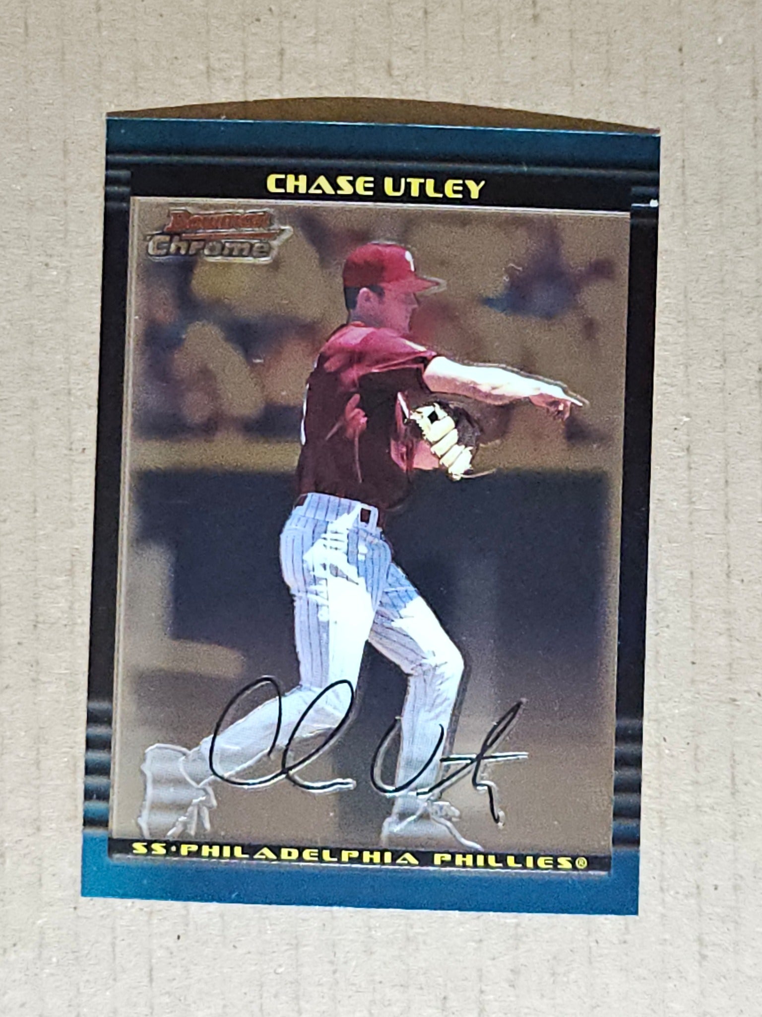 2002 Bowman Chrome #241 Chase Utley