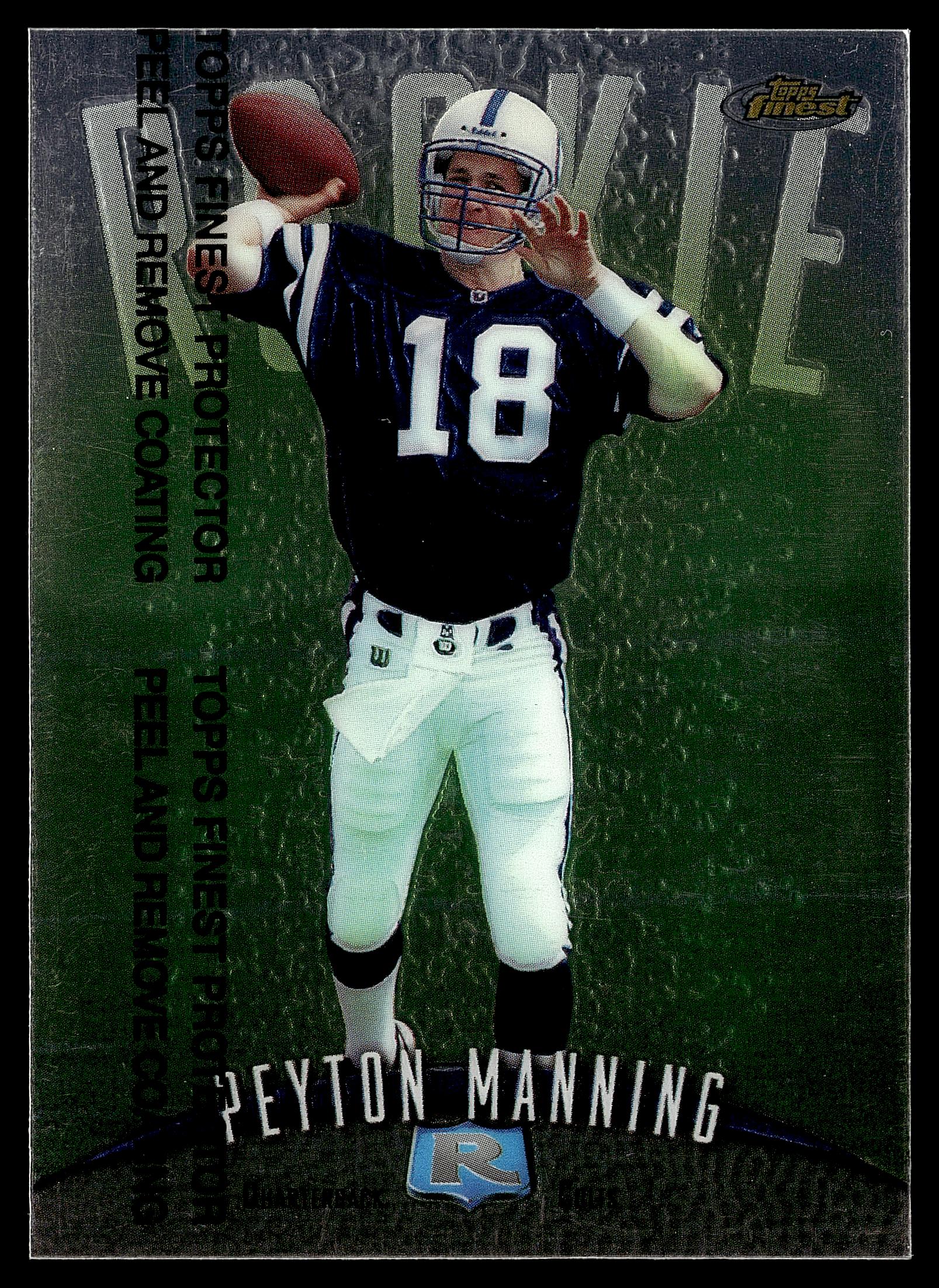 1998 Finest #121 Peyton Manning