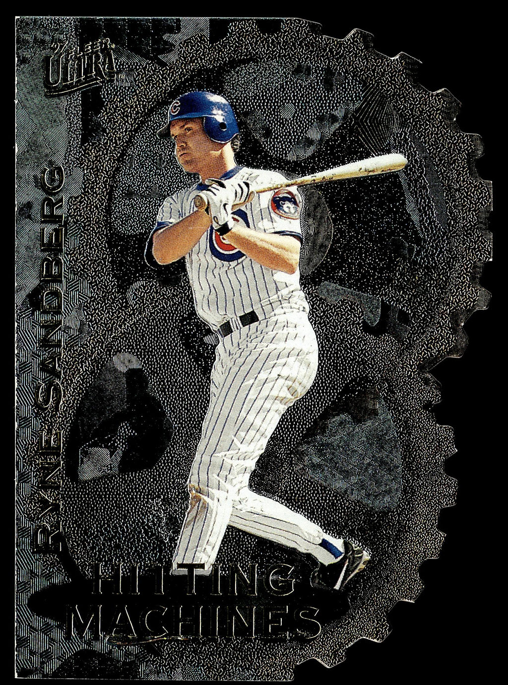 1997 Ultra #15 Ryne Sandberg Hitting Machines