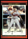 2002 Bowman Chrome #35 Greg Maddux Refractors #/500