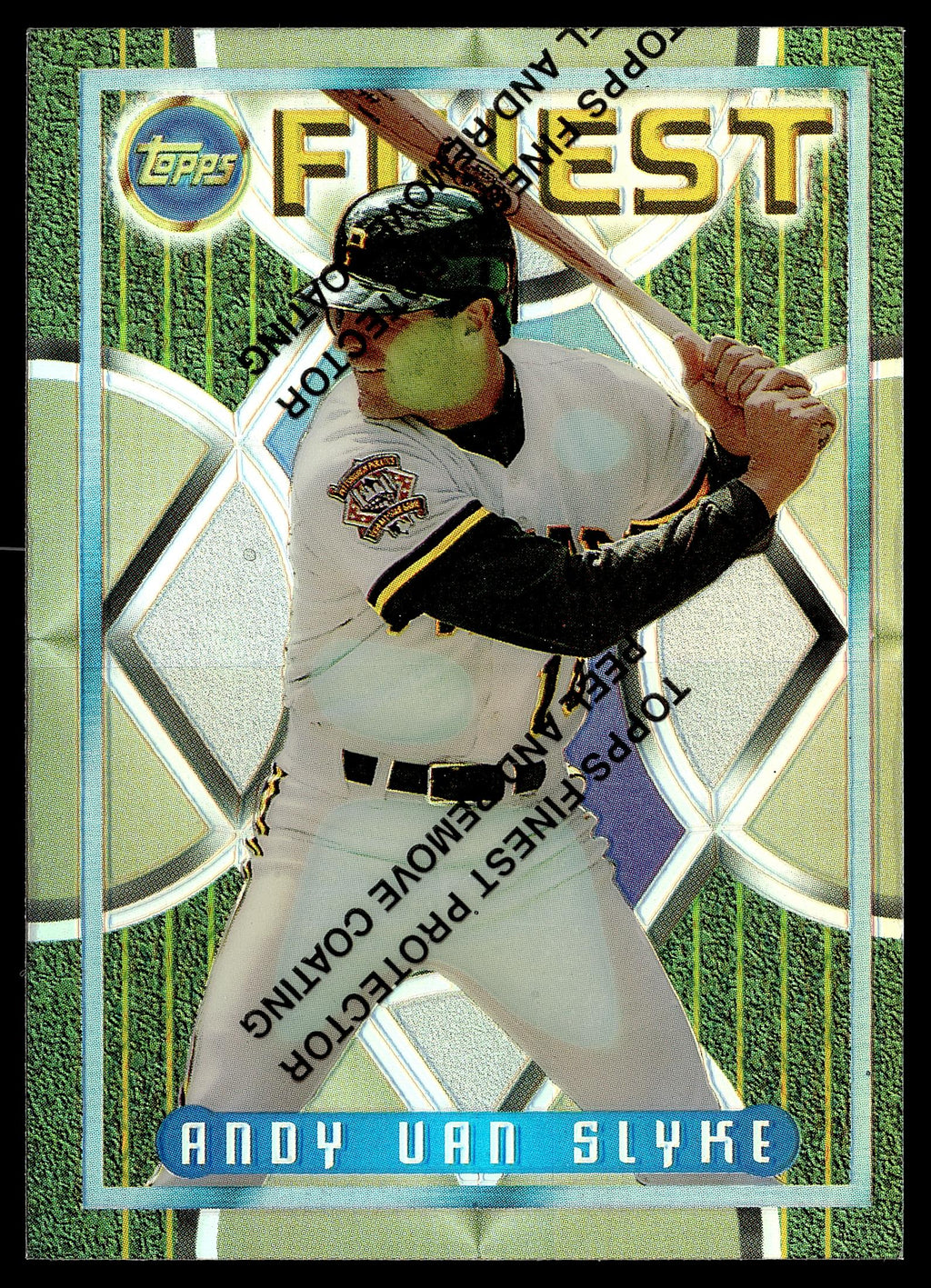 1995 Finest #216 Andy Van Slyke Refractors