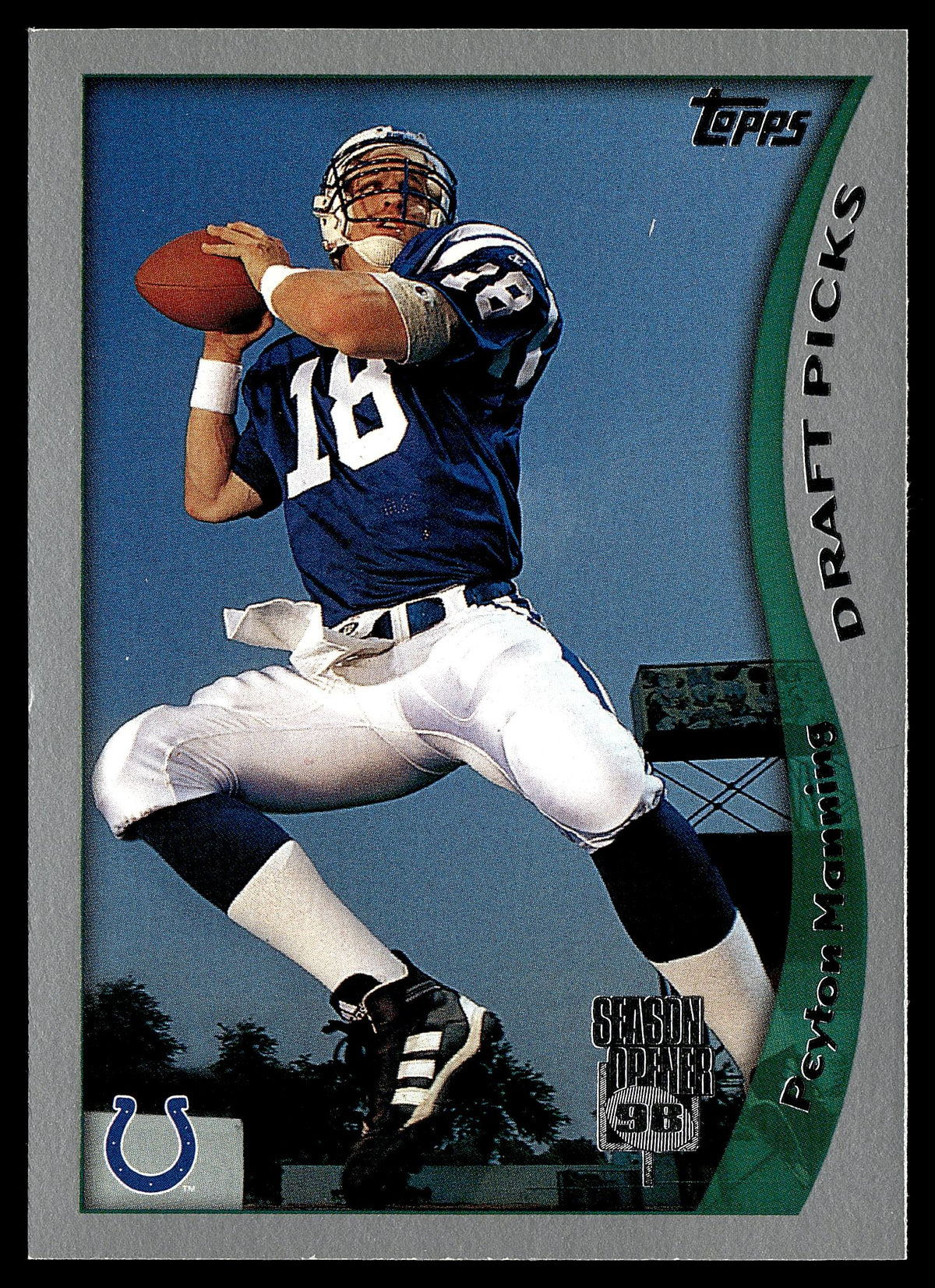 1998 Topps Season Opener #1 Peyton Manning