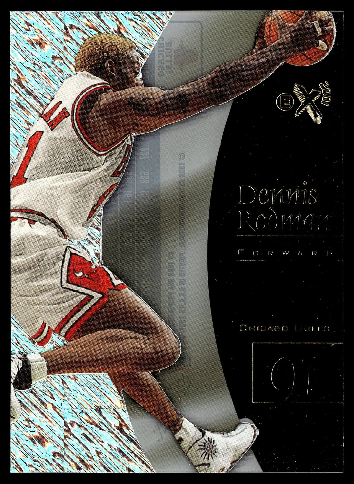 1997-98 E-X2001 #5 Dennis Rodman