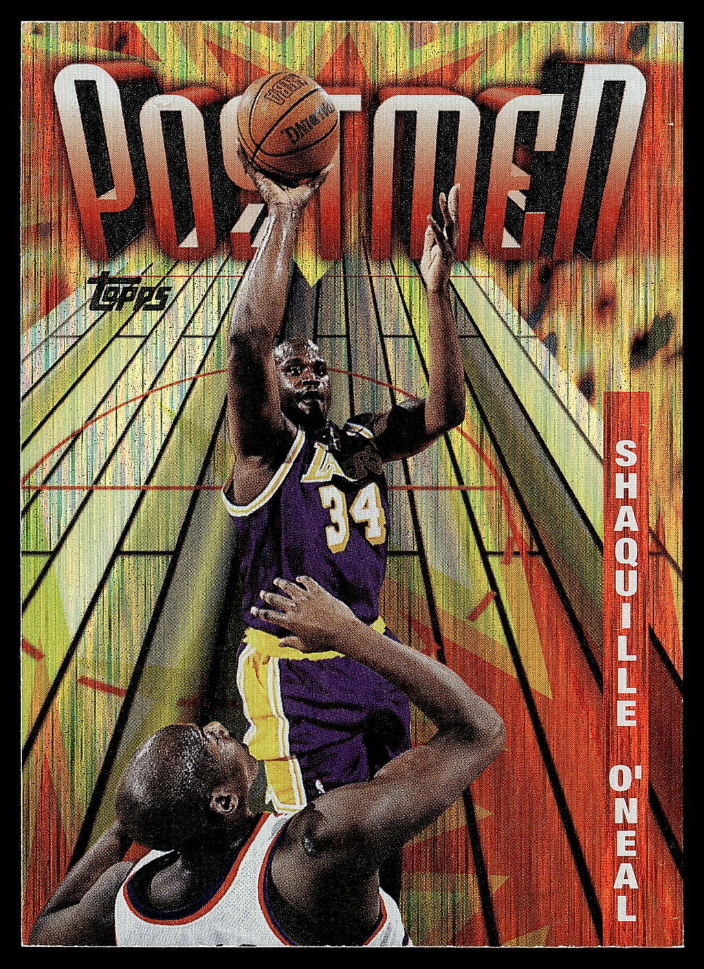 1998-99 Topps #SB21 Shaquille O'Neal Season's Best