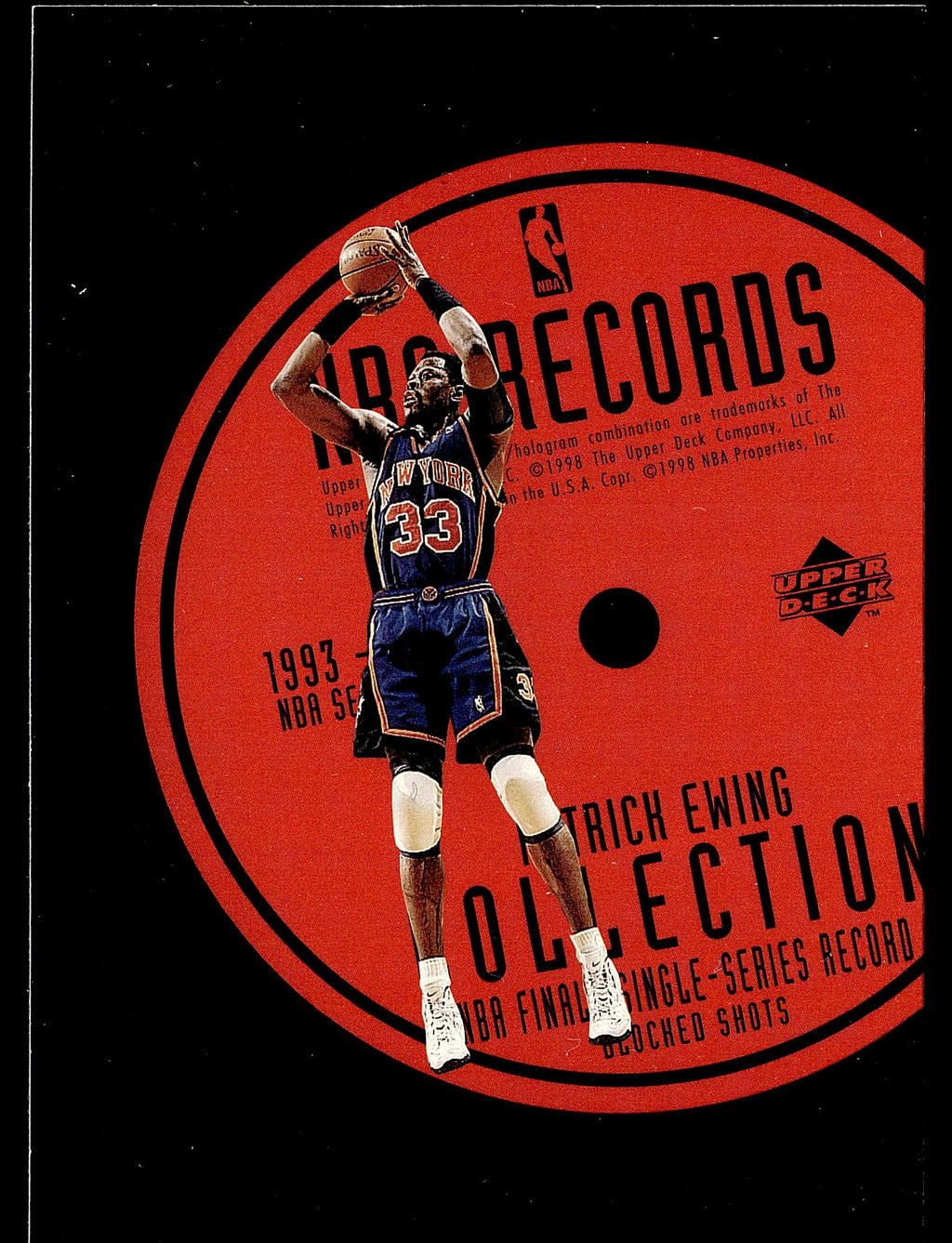 1997-98 Upper Deck #RC18 Patrick Ewing NBA Records Collection