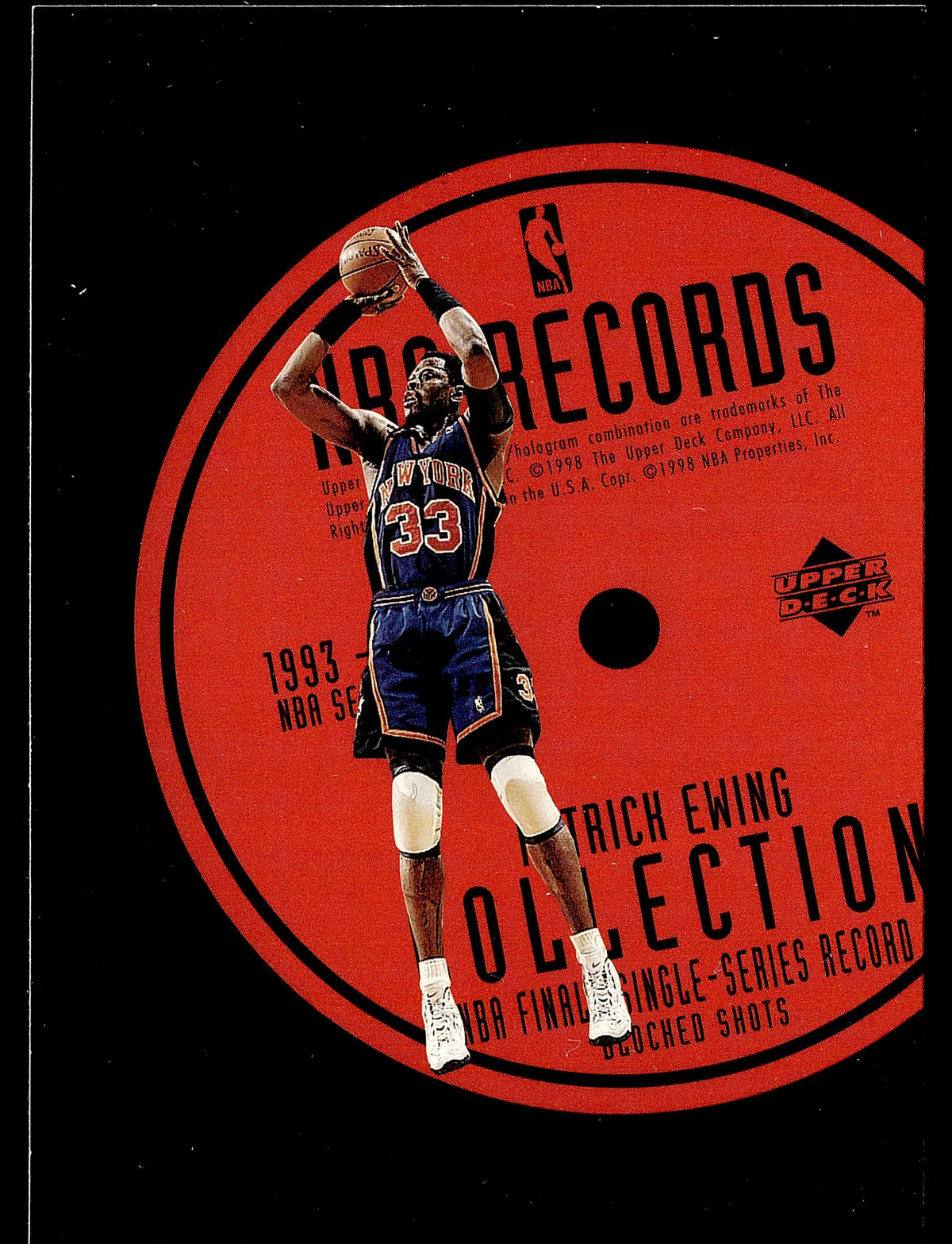 1997-98 Upper Deck #RC18 Patrick Ewing NBA Records Collection