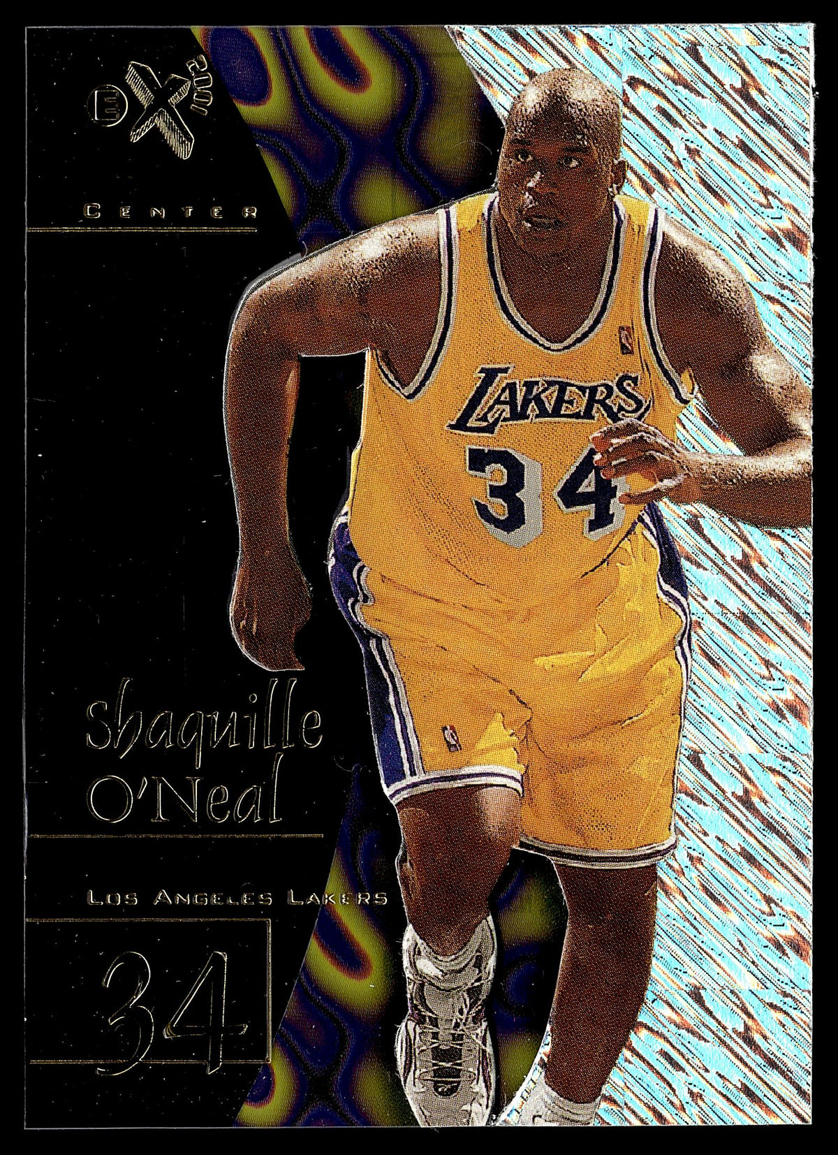 1997-98 E-X2001 #7 Shaquille O'Neal