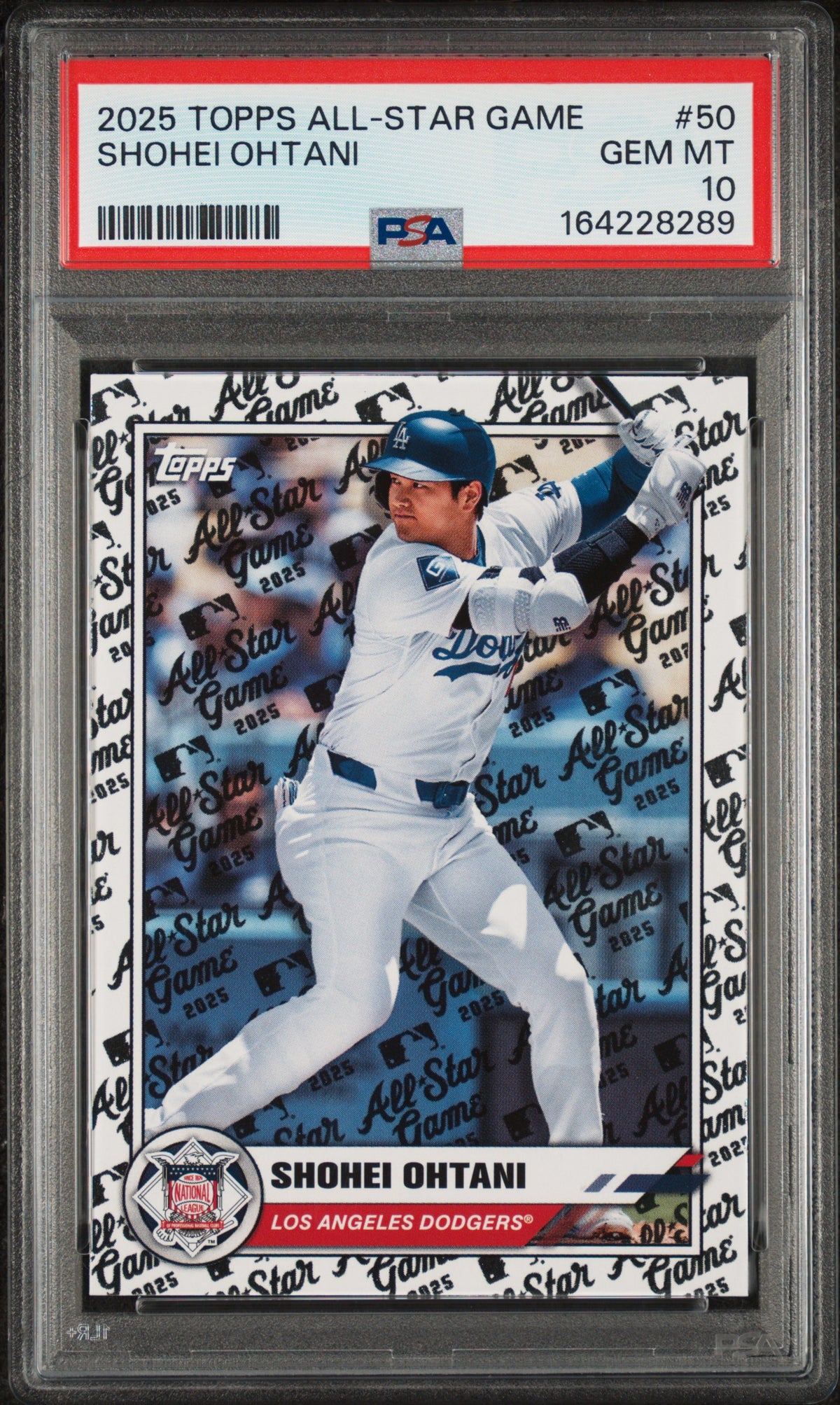 2025 Topps All-Star Game #50 Shohei Ohtani PSA 10