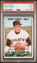 1967 Topps #132 Ozzie Virgil PSA 5.5