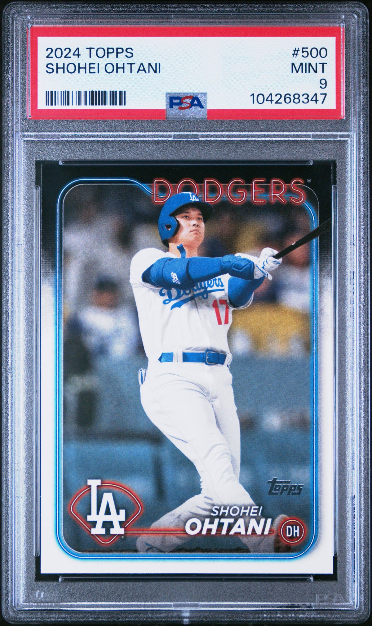 2024 Topps #500 Shohei Ohtani PSA 9