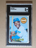 1969 Topps #20 Ernie Banks SGC 5