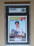 2018 Topps Archives #198 Walker Buehler SGC 10