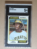 1974 Topps #252 Dave Parker SGC 5