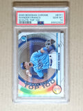 2020 Bowman #BTP-1 Wander Franco Chrome Bowman Scouts Top 100 PSA 10