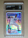 2023 Topps Chrome Logofractor Edition #77 Clayton Kershaw GMA 10