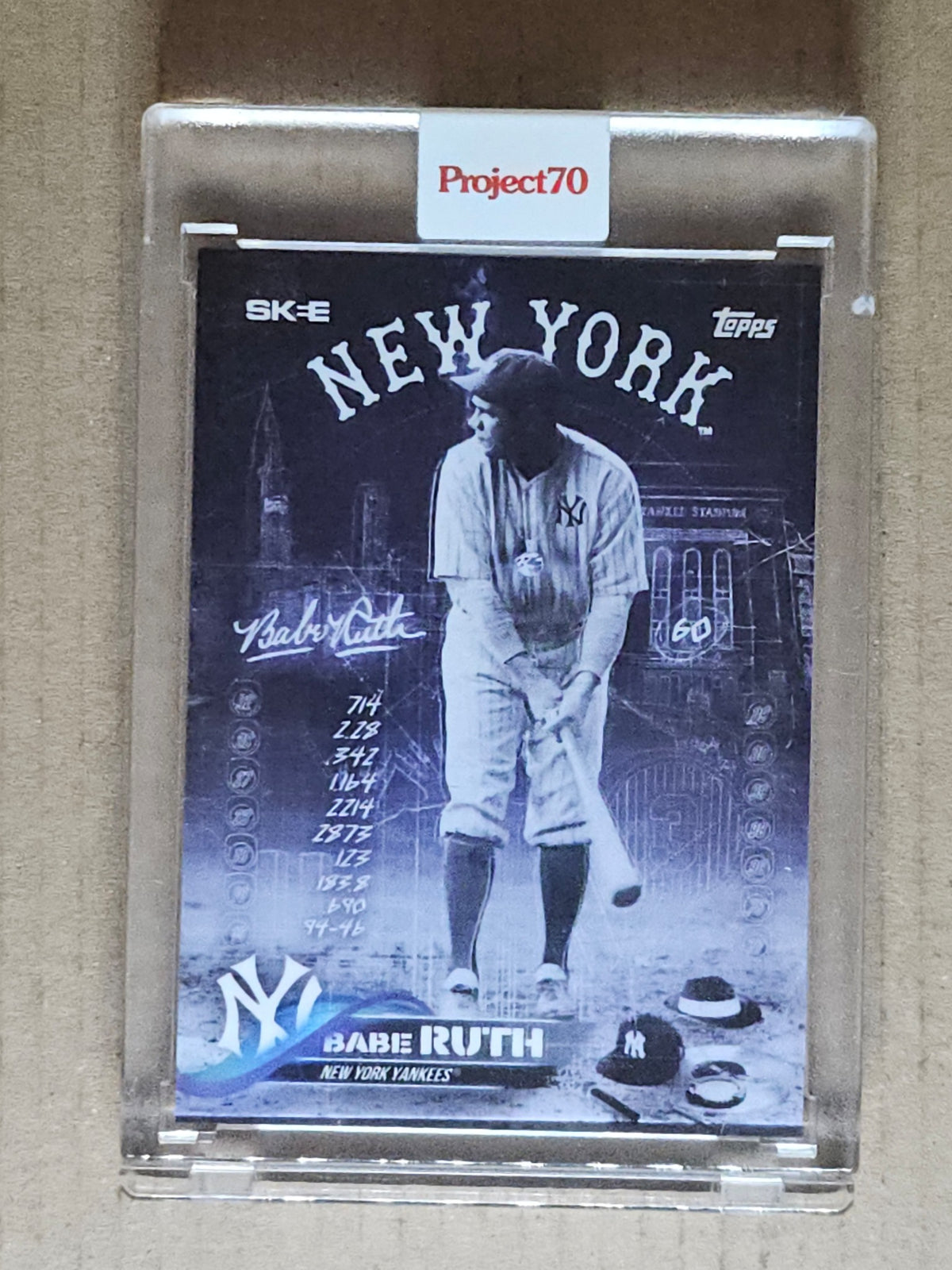 2021-22 Topps Project70 #3 Babe Ruth