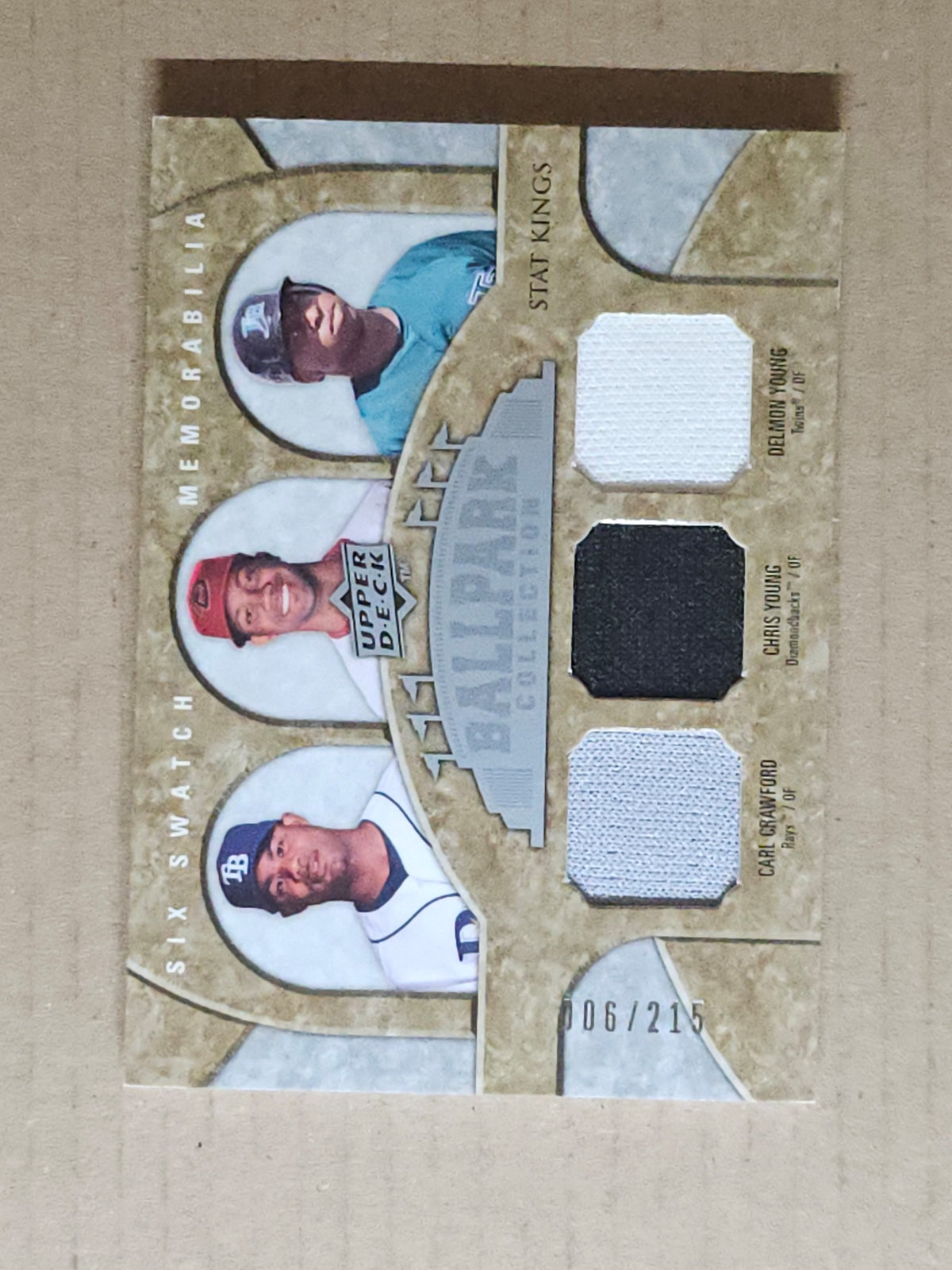 2009 Upper Deck Ballpark Collection #344 Crawford / Granderson #/215
