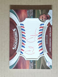 2006 Upper Deck Sweet Spot #SS-CC Carl Crawford Red-Blue Stitch Red Ink #/299