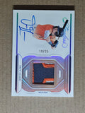 2023 Panini Flawless #FSM-DG Drew Gilbert Flawless Signature Materials #/25