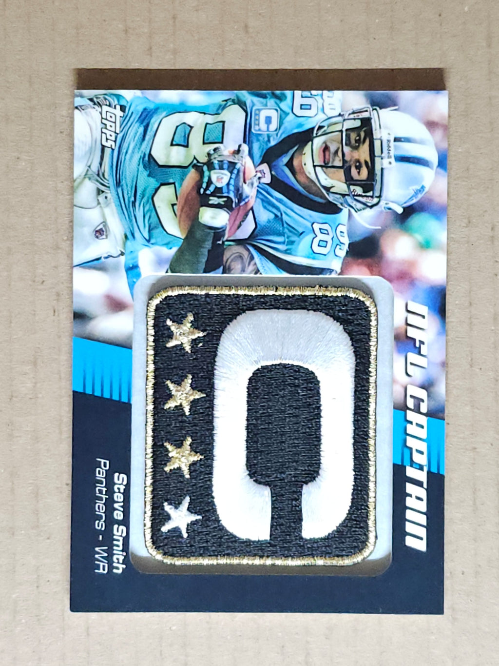 2012 Topps #NCP-SS Steve Smith NFL Captains Patches